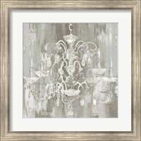 Framed Crystal Chandelier