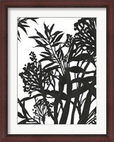 Framed Monochrome Foliage II