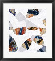 Cube Leaves I Framed Print