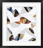 Cube Leaves II Framed Print