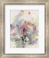 Framed Pastel Floral I