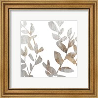 Framed 'Marble Foliage I' border=