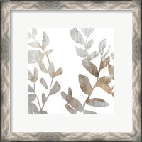 Framed 'Marble Foliage I' border=