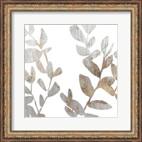 Framed 'Marble Foliage I' border=