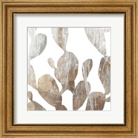 Framed Marble Foliage II