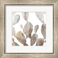 Framed 'Marble Foliage II' border=