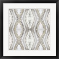 Neutral Kaleidoscope I Framed Print