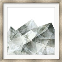 Framed Paper Mountains II