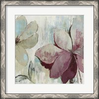 Framed Drippy Floral II