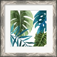 Framed Tropical Leaves I