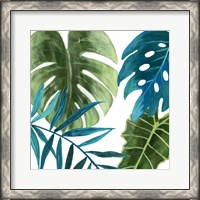 Framed Tropical Leaves I