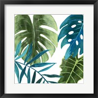 Tropical Leaves I Framed Print