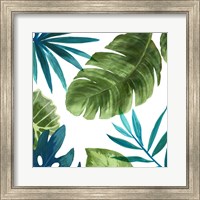 Framed 'Tropical Leaves II' border=