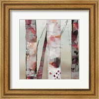 Framed Sunset Birch III