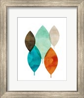 Framed Mod Leaves I