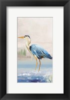 Framed Heron on the Beach II