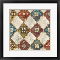 Framed 'Moroccan Spice Tiles I' border=
