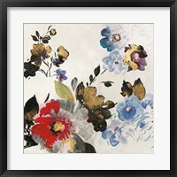 Framed French Flower I