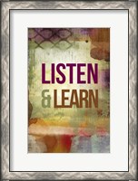 Framed Listen & Learn
