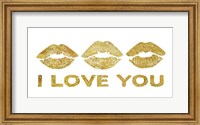 Framed Lip Love 3