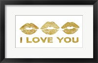 Framed Lip Love 3