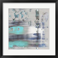 Blue Swim II Framed Print