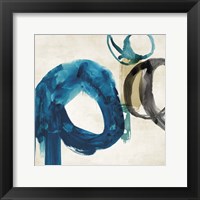 Framed Blue Ring I