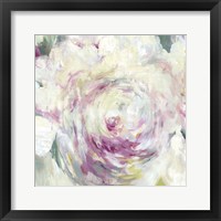 Framed 'Shabby Peony I' border=