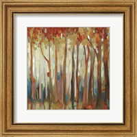 Framed Marble Forest II