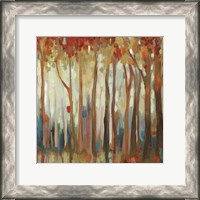Framed Marble Forest II