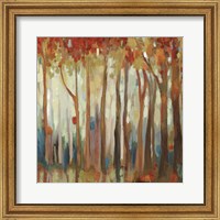 Framed Marble Forest II