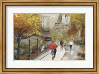 Framed Parisian Avenue