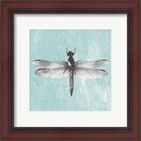 Framed 'Dragonfly III' border=
