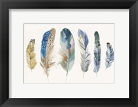 Framed Feather Weather II