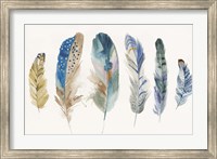 Framed Feather Weather II