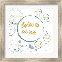 Framed 'White Wine Gold' border=