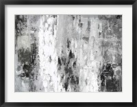 Framed Black and White Abstract IV