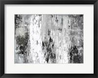 Framed Black and White Abstract IV