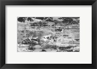 Framed Black and White Abstract V