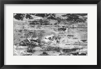 Framed Black and White Abstract V