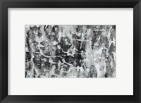 Framed Black and White Abstract VI