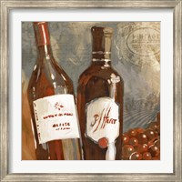 Framed Red Wine I