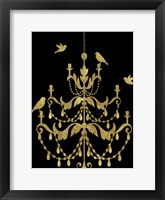 Deckled Gold I Framed Print