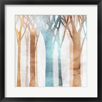 Dancing Trees II Framed Print