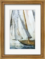 Framed Sailboat Blues I