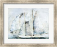 Framed Sailboat Blues II