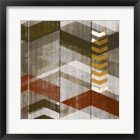 Chevron Serenade III Framed Print