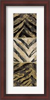 Framed Zebra Squares I