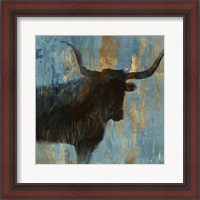 Framed 'Bison I' border=