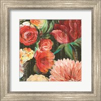 Framed Lavish Blooms II